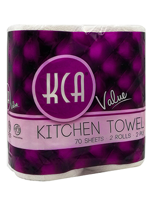 KCA - Value Kitchen Towel <br/> 2 Rolls x 70Sheets